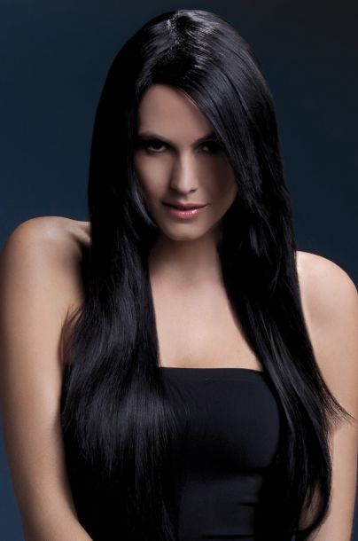 Longhair Wig AMBER - Black