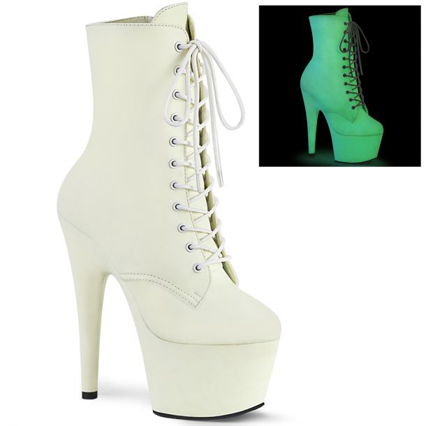 Platform Ankle Boots ADORE-1020GD - White Glow