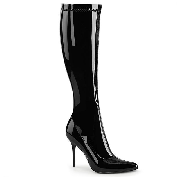 Knee Boots CLASSIQUE-2000 - Patent black