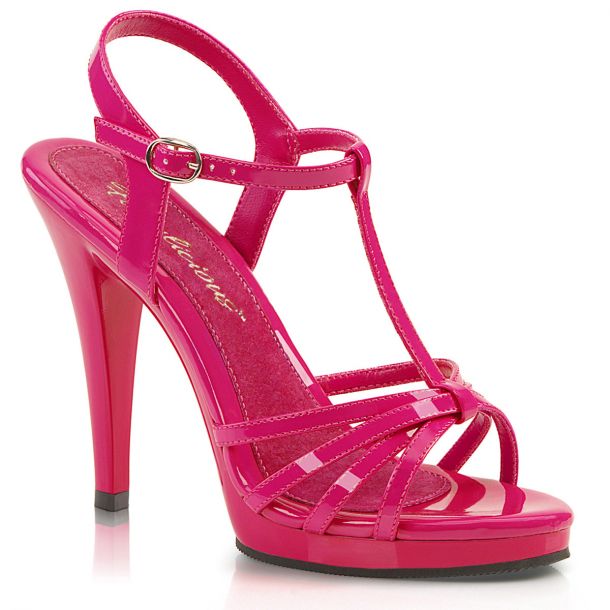 High-Heeled Sandal FLAIR-420 - Patent Hot Pink