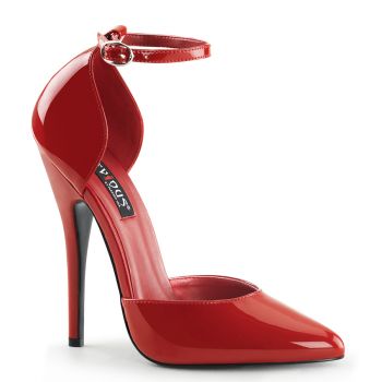 Extreme High Heels DOMINA-402 : Patent Red