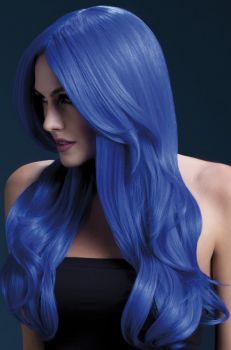 Longhair Wig KHLOE - Neon Blue