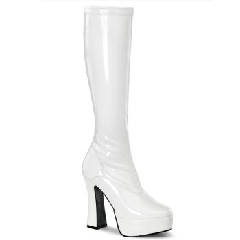 Knee Boot ELECTRA-2000Z - Patent White