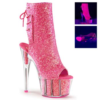 Platform Ankle Boots ADORE-1018G - Pink