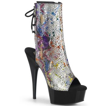 Snake Print Boots DELIGHT-1018SP