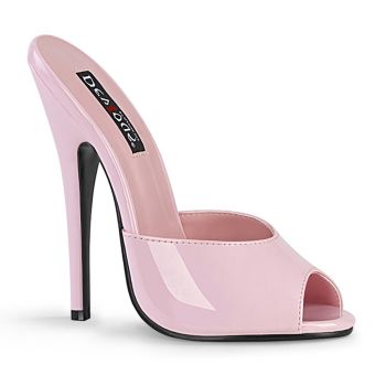 Extrem High Heels DOMINA-101 - Lack Baby Pink