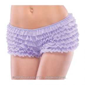 Ruffle Panty with Bow - Lilac
