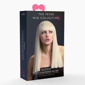 Longhair Wig ALEXIA (rounded bangs) - Blonde