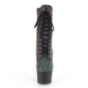 Platform Ankle Boots ADORE-1020REFL - Green