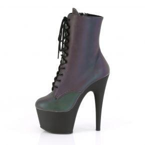 Platform Ankle Boots ADORE-1020REFL - Green