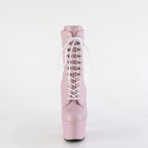 Platform Ankle Boots ADORE-1020SDG - Glitter Baby Pink