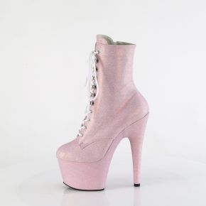 Platform Ankle Boots ADORE-1020SDG - Glitter Baby Pink