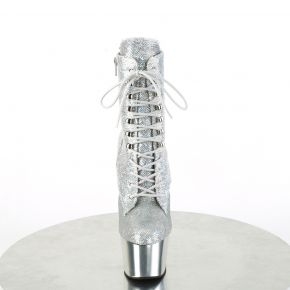 Platform Ankle Boots ADORE-1020SQ-02 - Silver