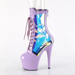Platform Ankle Boots ADORE-1047 - Hologram / Lavender
