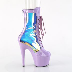 Platform Ankle Boots ADORE-1047 - Hologram / Lavender
