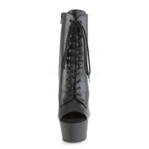 Platform Ankle Boots ASPIRE-1021 - PU Black (Vegan)