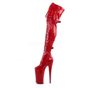 Extreme Plateau Heels BEYOND-3028 - Patent Red