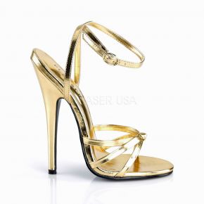 Extreme High Heels DOMINA-108 - Gold
