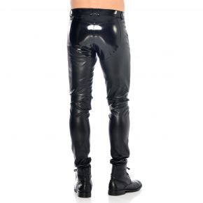Faux Leather Pants DAARIO - Black